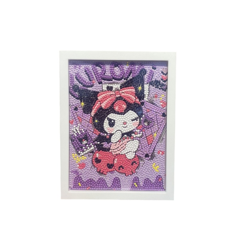 Diamond painting handmade diy stickers children's material package cartoon Sanrio full of diamonds creative paste painting girl toys