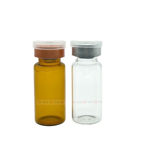 Brown glass ampoule 10g 5ml cosmetic transparent product bottle cillin glass bottle 3ml