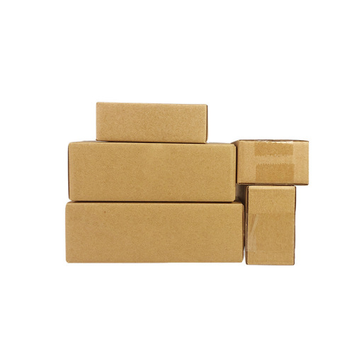 Half-height carton three-layer corrugated hardened express packaging box half-height box packaging carton rectangular flat small carton