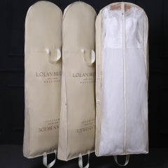 52N new wedding dress dust cover dress dust cover foldable portable dual-use Xiuhe packaging bag thickened and transparent
