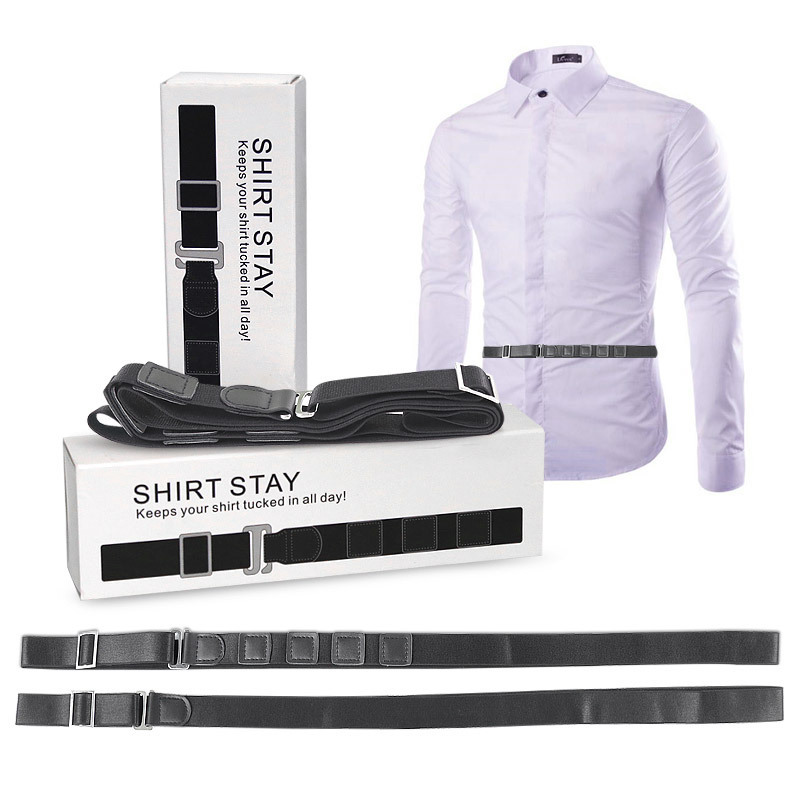 Men's and women's shirt fixed shirt anti-slip, anti-wrinkle, anti-slip invisible shirt straps