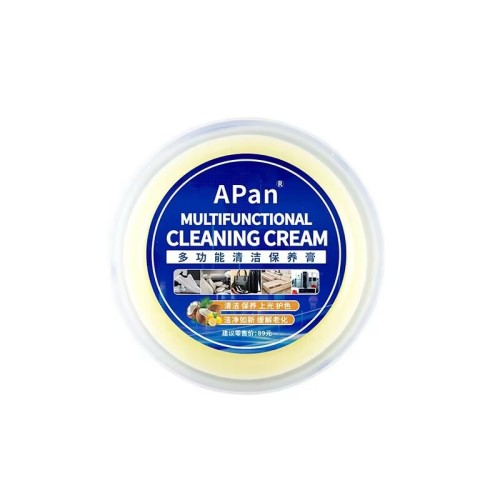 Manufacturer wholesale APan English multi-functional cleaning and maintenance cream leather home white shoe decontamination cream waterless cleaning