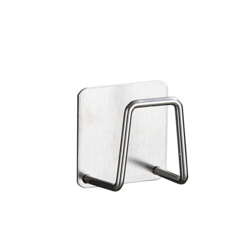 304 stainless steel sponge rack kitchen punch-free pool steel ball rag sponge drain rack storage rack