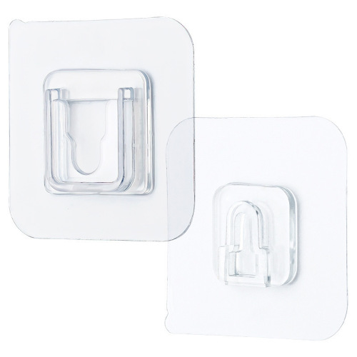 Hook-free punch-free multifunctional seat wall-mounted router storage rack patch plug-in fixator traceless mother-in-law buckle