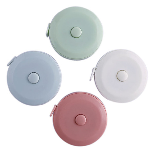 Measurement ruler plastic mini tape measure 1.5 meters telescopic measuring clothes meter ruler soft ruler logo advertising gift