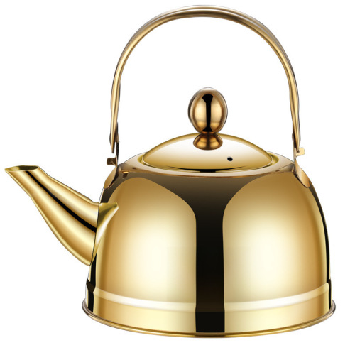 304 stainless steel teapot Yashi tea kettle with filter hotel restaurant hotel household induction cooker tea kettle