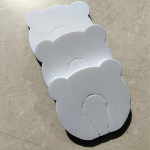 Long-term preparation of EVA 1.5CM thick children's drawer door seam anti-pinch door clip door stopper without punching