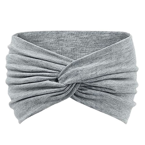 Amazon wide-brimmed headband women's sports non-slip headscarf sweat-absorbent retro European and American hair accessories big head headband wholesale