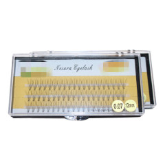 Scarecrow false eyelashes grafted eyelashes 10D soft 10 0.07 hot melt hair single cluster eyelashes cross-border
