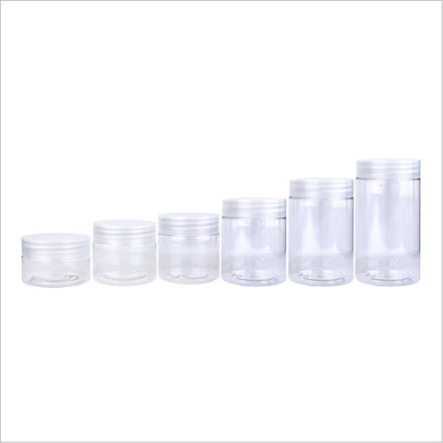 Transparent food jar 500g nut biscuit sealed plastic jar candy fish bait plastic bottle packaging