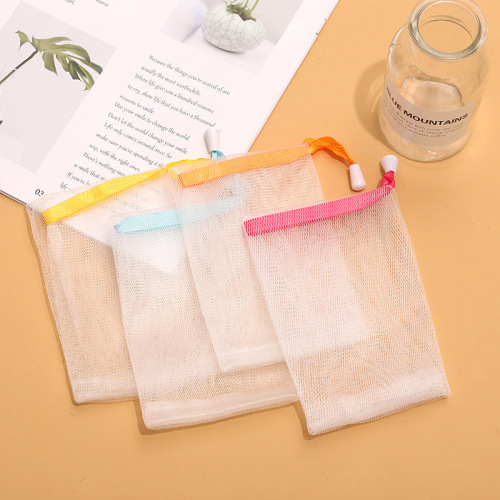 Foaming Net Foaming Net Bag Wholesale Facial Cleanser Handmade Soap Bag Soap Net Bag Storage Face Wash Bath Soap Cleanser