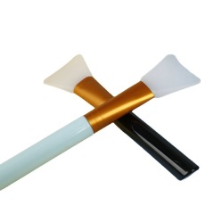 Soft head silicone mask brush set single head DIY beauty brush beauty tool mask adjustment stick silicone makeup brush