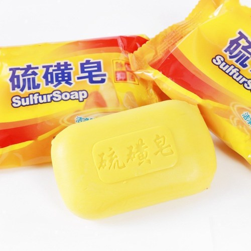 Shanghai sulfur soap for men and women cleansing face, washing hands, bathing back soap soap sulfur soap labor insurance delivery