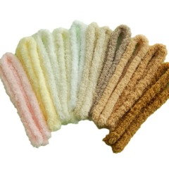 Encrypted twist stick puppy simulation doll handmade diy plush strip wool twist stick 15MM material package weaving