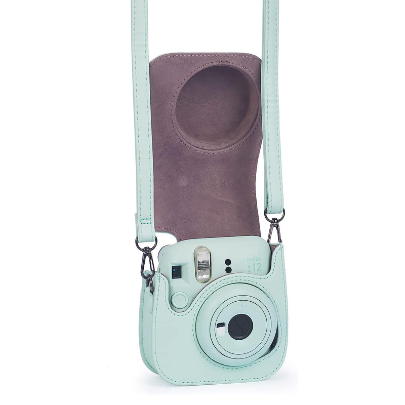 Suitable for Fuji instant mini12 camera bag protective cover PU photography bag camera case storage bag