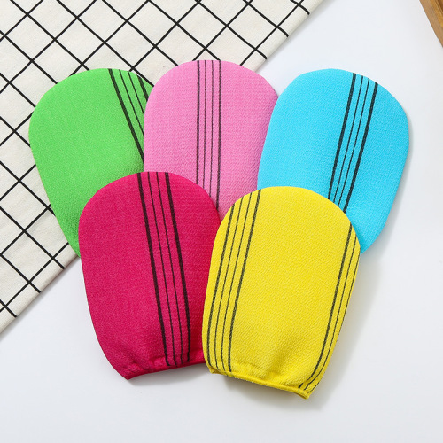 Korean grandma's bath towel, bath mitt, no rub bath towel, two-sided bath mitt, exfoliating bath towel wholesale