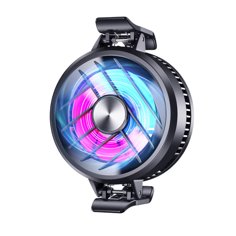 Game-specific semiconductor mobile phone radiator back clip model with strong heat dissipation for gaming and e-sports can be shipped on behalf of others