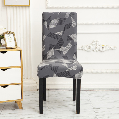 Factory direct sales printed chair covers, elastic chair covers, household anti-fouling seat covers, foreign trade Christmas chair covers wholesale