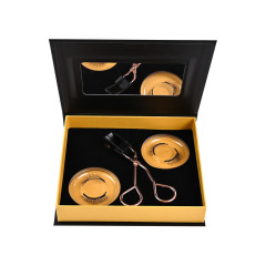 Cross-border pair of hand-stretched quantum eyelashes magnetic false eyelashes natural curling kit magnetic eyelashes with clip