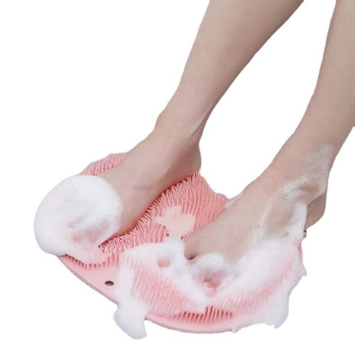 Multifunctional lazy back rub massage bath brush foot rub bath mat non-slip mat suction cup foot rub mat bathroom