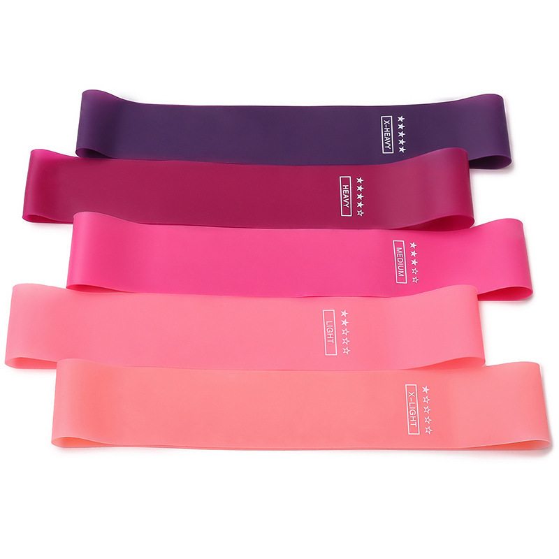 Silicone yoga exercise band, resistance band, hip exercise resistance band, yoga resistance circle, circular fitness elastic band