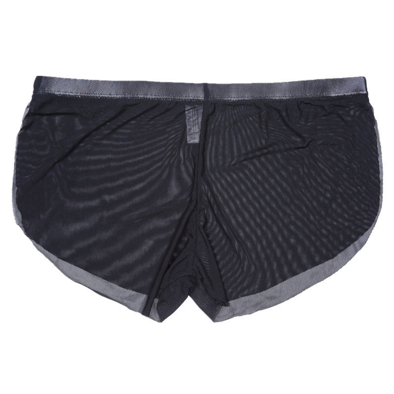 Amazon men's pajama shorts loose summer thin breathable Arrow pants ice silk trendy brand breathable mesh underwear for men