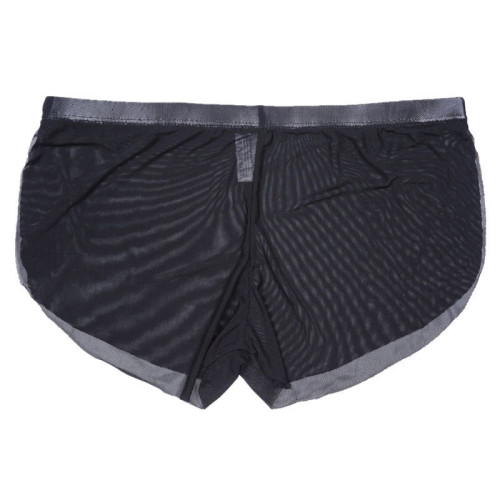 Amazon men's pajama shorts loose summer thin breathable Arrow pants ice silk trendy brand breathable mesh underwear for men