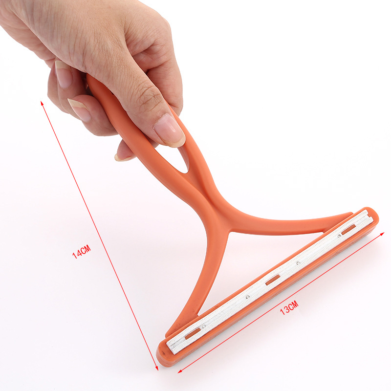 Cross-border electrostatic shaver household manual cat hair remover coat and carpet non-harming clothing shaver