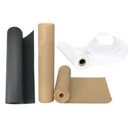 Amazon Wholesale Black/White/Original Color Roll Kraft Paper Gift Packaging Filled Packing Paper Decorative Roll Paper