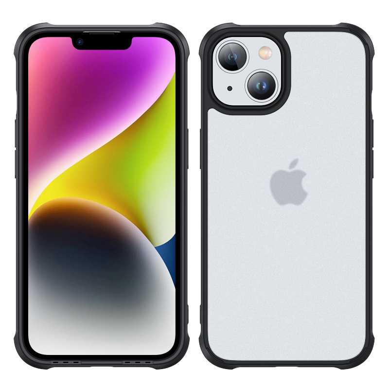 Suitable for Apple 15pro mobile phone case wholesale iphone15 frosted hard shell 13 protective cover 12max anti-fall x