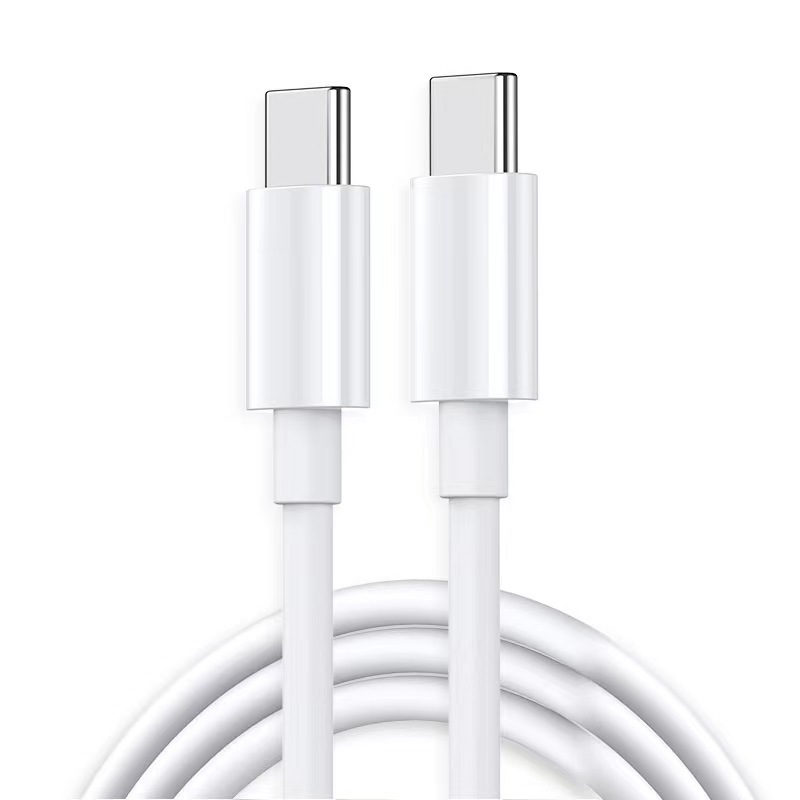 Suitable for Apple 15 double C mobile phone charging cable 60wPD fast charging dual Type-c100w data cable ctoc fast charging cable