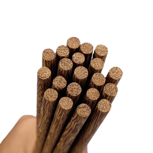 Solid wood chopsticks for home use wholesale manufacturers direct sales natural chicken wing wood 25cm unpainted unwaxed mahogany can be engraved for hotels