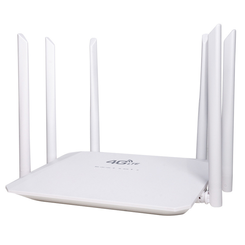 4G dual-band WIFI router home wireless to wired LTE shared 100M Gigabit CPE6 antenna router