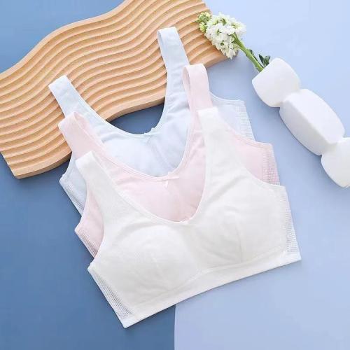 Girls underwear development period primary school students pure cotton vest inner wear junior high school and high school students little girls bra big children