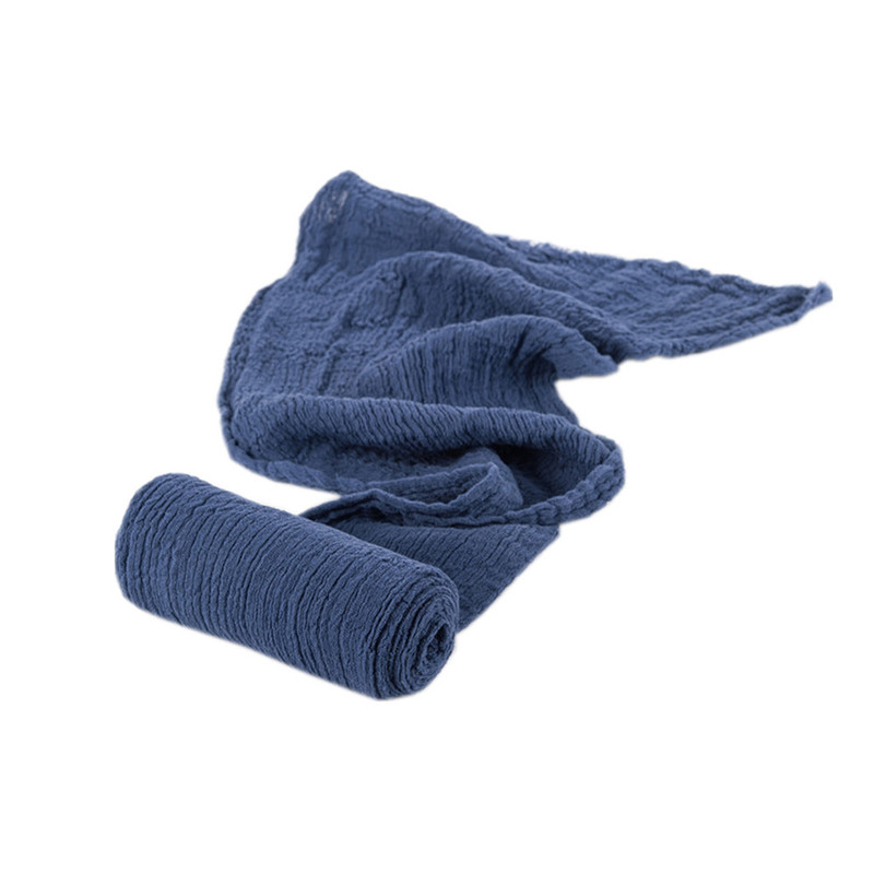 Cross-border new style photography elastic wrap cotton baby photo wrap newborn pleated seersucker wrap
