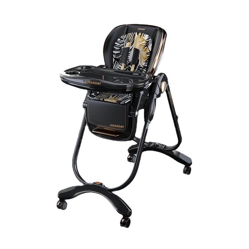 Hagaday children's dining chair multifunctional baby dining table chair folding baby eating seat