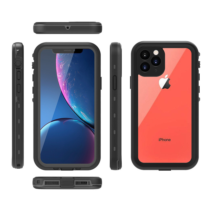 Red pepper is suitable for iPhone 11 waterproof mobile phone case iPhone11ProMax all-inclusive XS/XR anti-fall protective cover