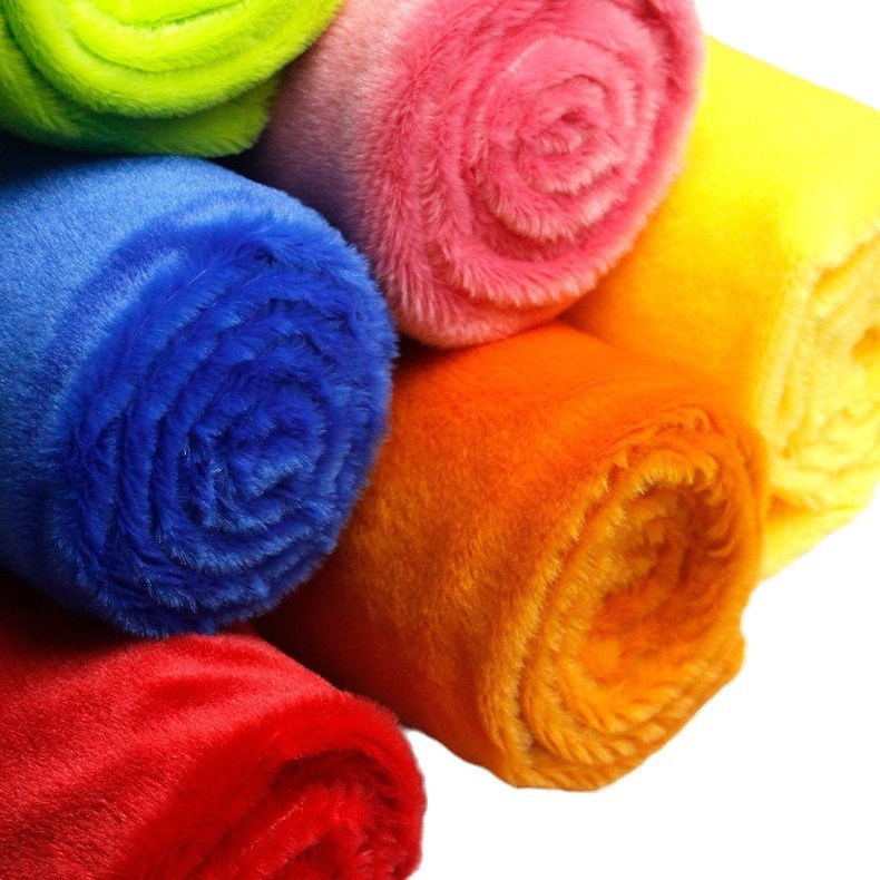 5mm Jade Rabbit Velvet, Little Rabbit Plush Cloth, Imitation Rex Rabbit Fur Fabric, Multi-Color Optional Toy Clothing Pillow Fabric