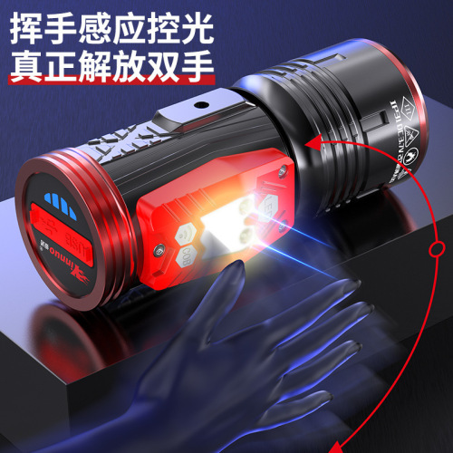 Yinnuo night fishing light fishing special laser cannon power wild fishing night light super bright blue light purple light waterproof platform fishing light