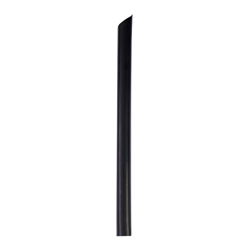 Disposable plastic milk tea straws for juice drinks, pearl milk tea special plastic independent packaging, transparent thick straws