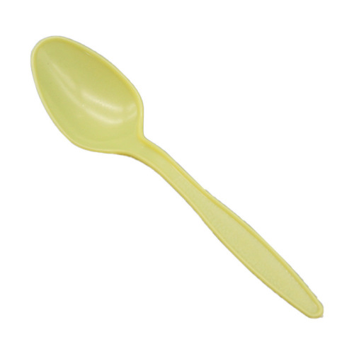 Small soup disposable plastic spoon DS2 small spoon ice cream dessert spoon cake yogurt pudding spoon large soup spoon