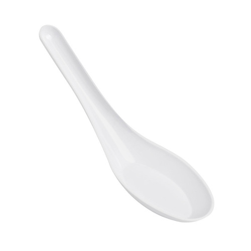 Disposable spoon plastic spoon commercial transparent takeaway packaging small spoon S103 rice spoon spoon