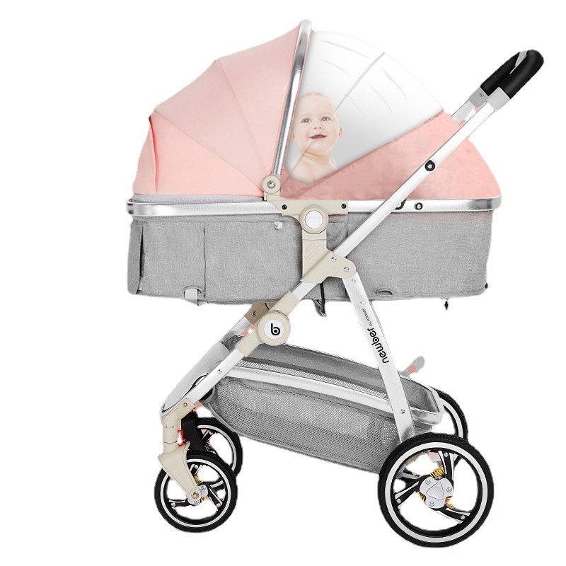 newber Newbell baby stroller lightweight foldable sit-down high view newborn two-way baby stroller