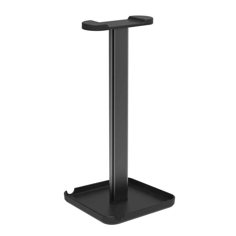 Metal headphone stand, headphone hanger, headphone key storage rack, desktop plastic display rack