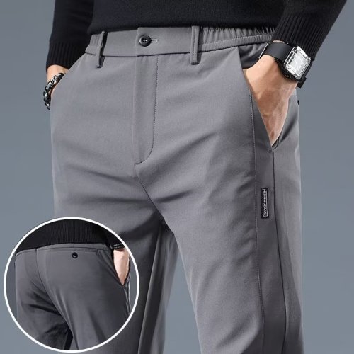 Spring and Autumn Pants Men's New Sports Loose Straight Business Pants Versatile Casual Pants Men