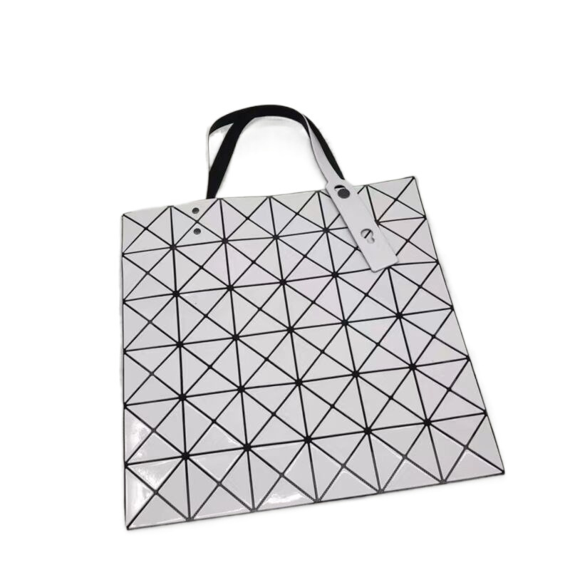 23 new Japanese original 6-grid splicing rhombus bag vibranium metal polarized series shoulder hand-held crossbody women's bag