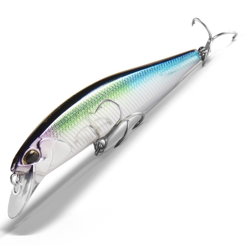 Bear King Road Yamino fake bait suspended slow sinking long throw 100SP15g10cm cocked mouth wild fishing black fish freshwater bass