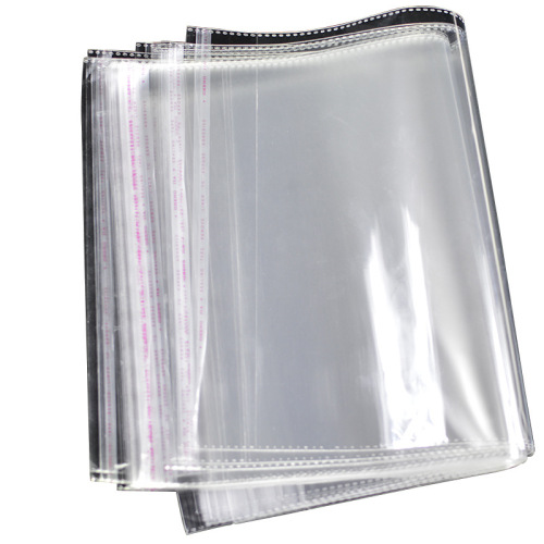 Wholesale opp bags, transparent self-adhesive bags, clothing packaging plastic bags, self-sealing pp bags