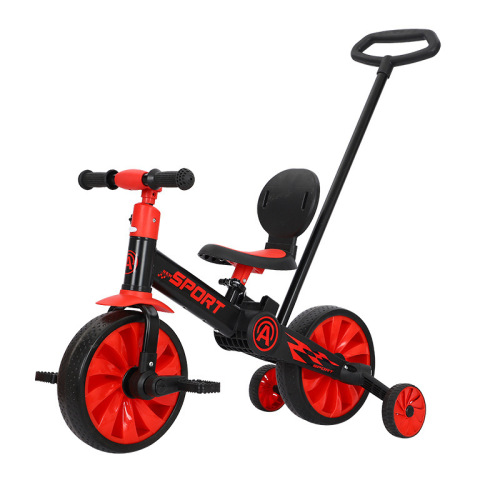 Children's tricycle, multi-function stroller, baby balance car, scooter, three-in-one stroller manufacturer