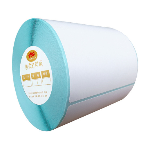 Three-proof thermal label paper Linglong 30 4050607080100 Eyoubao self-adhesive printing sticker barcode paper